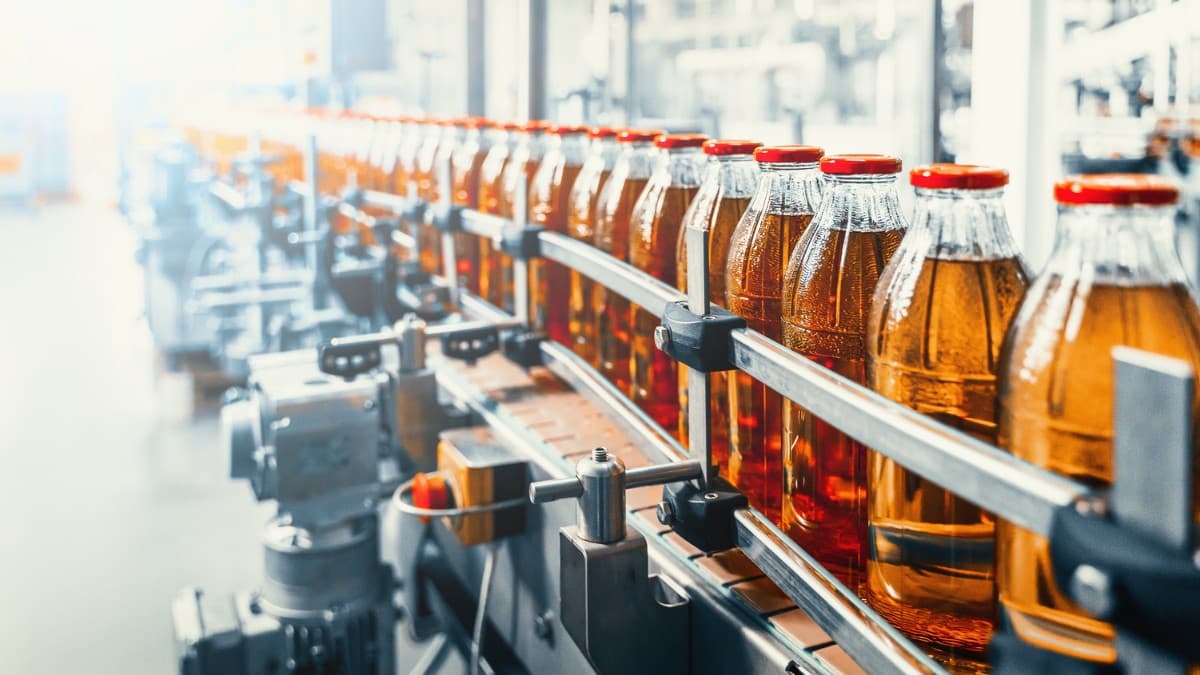 Beverage being readied to ship