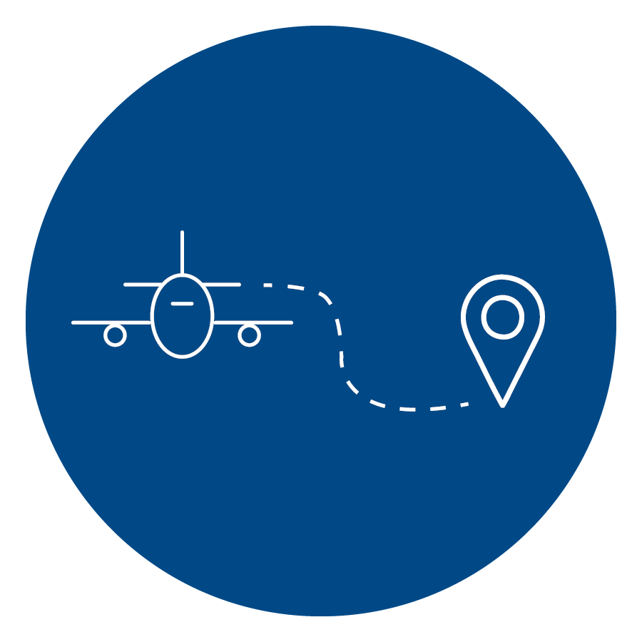 Trajets de vol plus longs